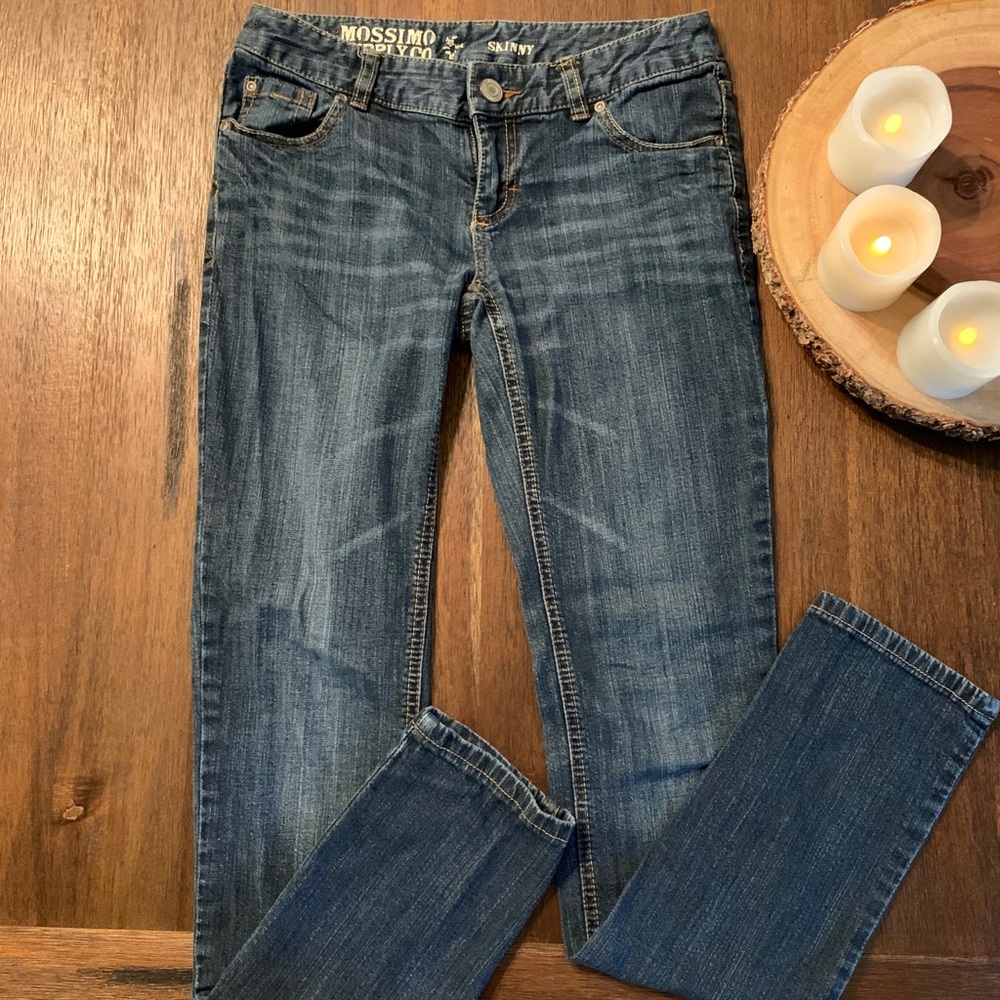 Low rise Mossimo supply co skinny jeans size 3 y2k